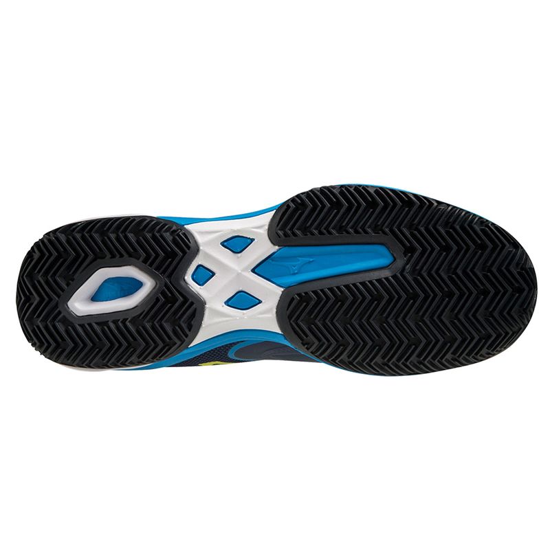 tenis-mizuno-wave-exceed-light-2-azul-sola
