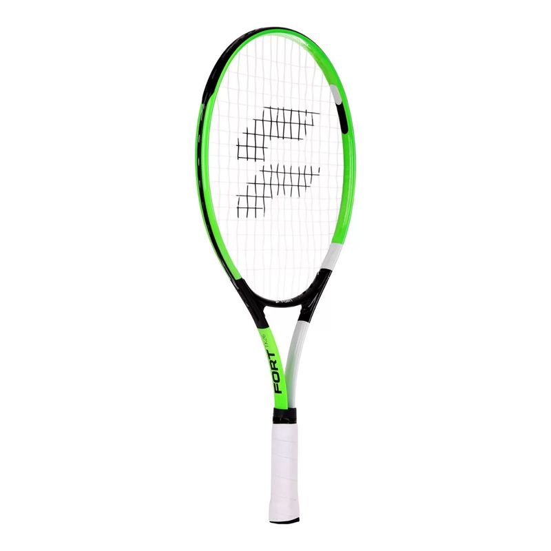 raquete-tenis-infantil-fort-26-verde-preto-lado