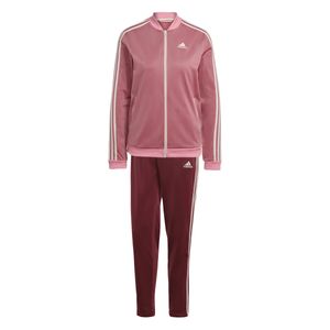 Conjunto Essentials 3 Listras Rosa - Adidas