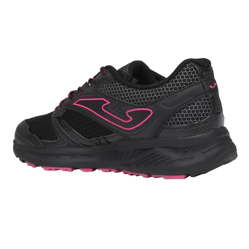 tenis-running-joma-vitality2201-preto-pink-lateral-atras