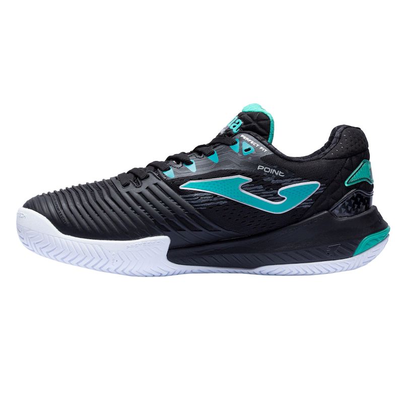 tenis-joma-padel-point-2201-preto-verde-esquerdo