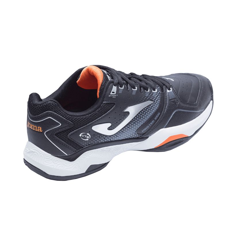 tenis-joma-master-1000-2301-perto-laranja-lateral-atras