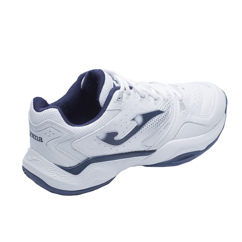 tenis-joma-master-1000-2322-branco-marinho-lateral-atras