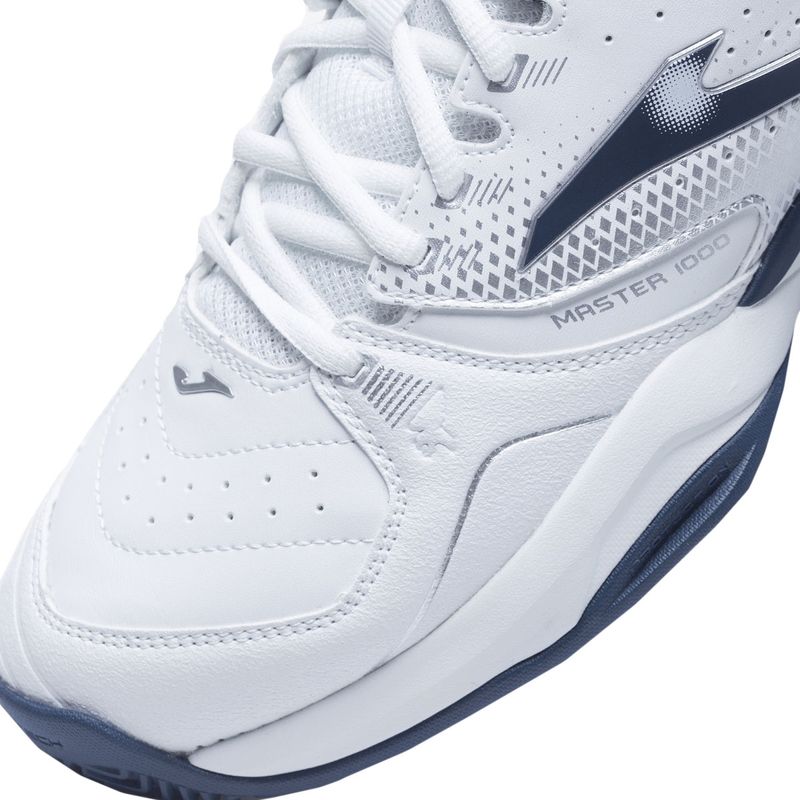 tenis-joma-master-1000-2322-branco-marinho-cabedal