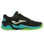 tenis-joma-ace-pro-padel-saibro-preto-verde-direito