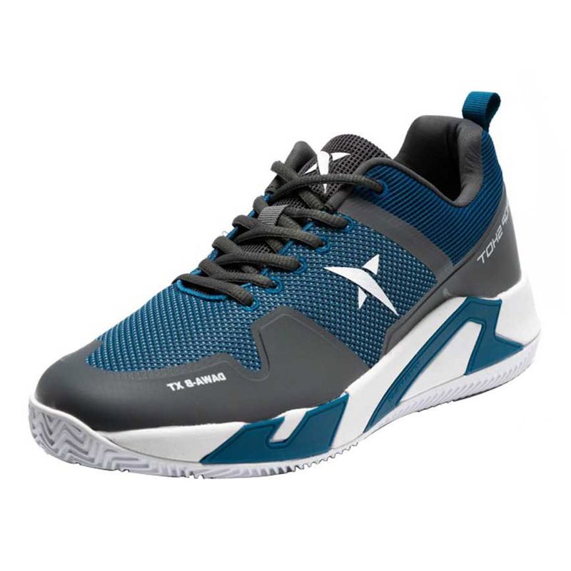 tenis-dropshot-dawa-b-xt-azul-cinza-lateral