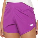 short-new-balance-fem-acelerate-rosa-frente