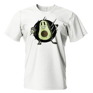 Camiseta Infantil Abacate Branca - Casa do Tenista