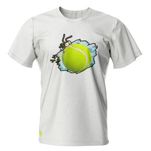 Camiseta Infantil Bola Formiga Branca - Casa do Tenista