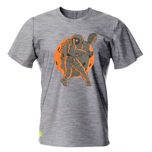 Camiseta Infantil Astronauta Cinza - Casa do Tenista