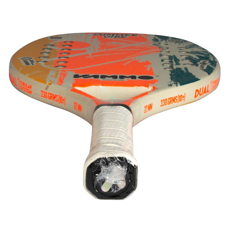Raquete-de-beach-tennis-summer-vibe-vermelho-amarelo-verde-vammo-cabo