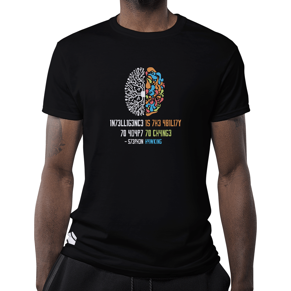 Camiseta Intelligence Ability Preta - Casa do Tenista