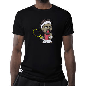 Camiseta Rafa v3 Preta - Casa do Tenista