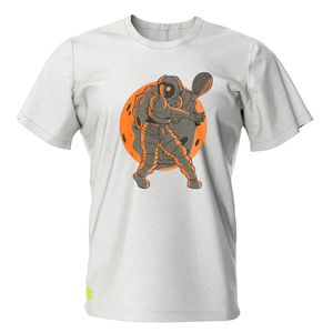 Camiseta Tenista Astronauta Branca - Casa do Tenista