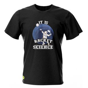 Camiseta Tenista Cientista Preto - Casa do Tenista