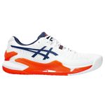 tenis-asics-resolution-9-branco-laranja-direito