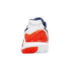 tenis-asics-resolution-9-branco-laranja-calcanhar