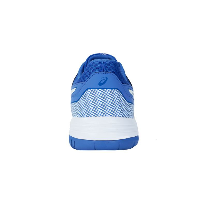 tenis-asics-gel-backhand-azul-branco-calcanhar