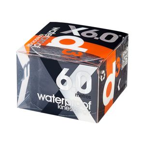 Fita K6.0 Kinesiológica  WaterProof 5cm - 6m Preto - D3 Tape