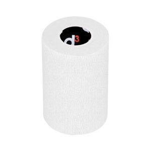 Bandagem Coesiva Elástica 10cm - 5m Branco - D3 Tape