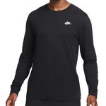 camiseta-nike-sportwear-preta-frente