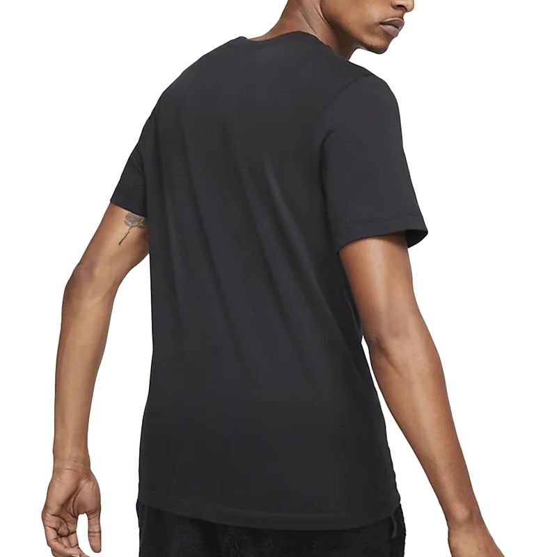 camiseta-nike-Sportswear-club-preta-atras