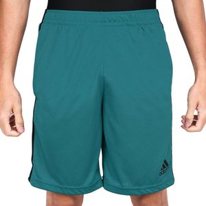 Shorts Training 3 Listras Verde -  Adidas