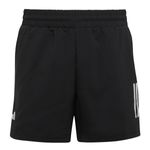 short-adidas-club-3-stripes-preta-frente