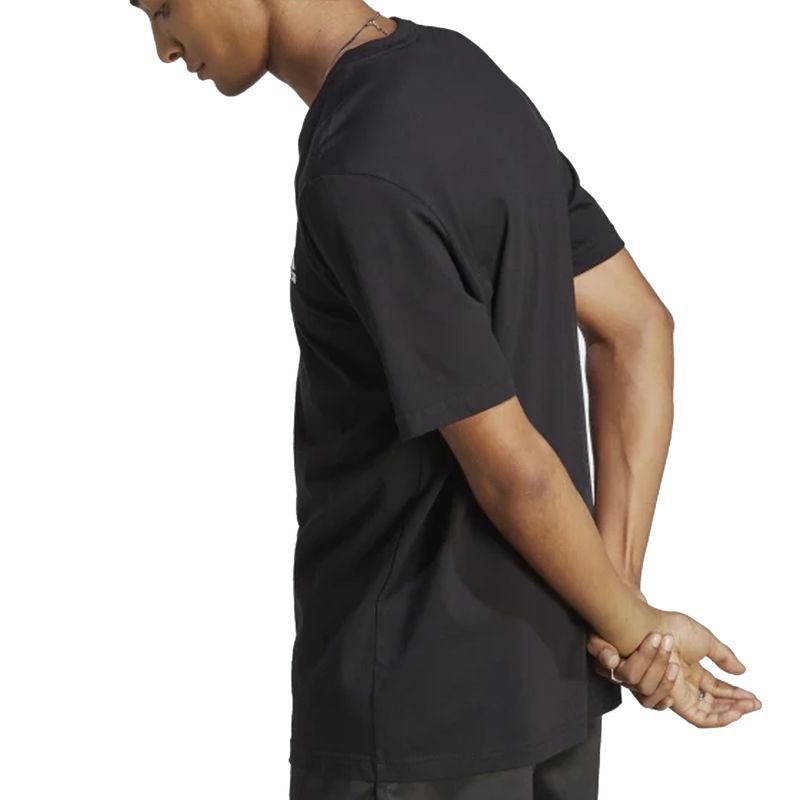 camiseta-adidas-essentials-logo-preto-atras