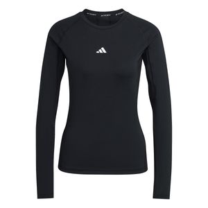 Camiseta Treino Manga Longa Techfit Preto - Adidas