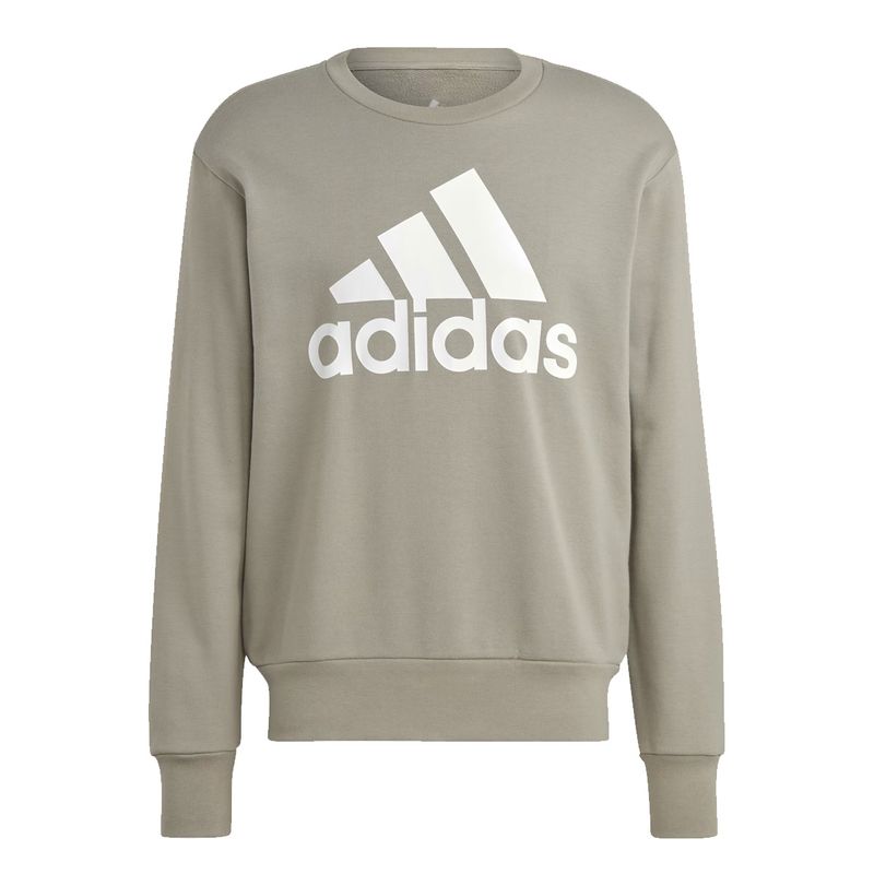 moletom-essentials-adidas-bege-frente