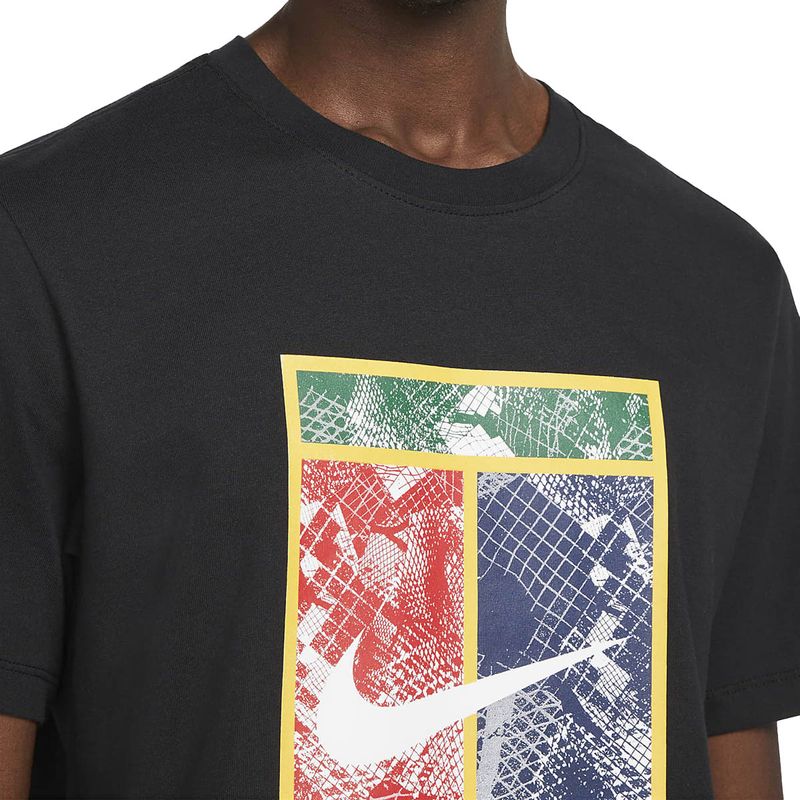 camiseta-nike-masc-court-preta-zoom