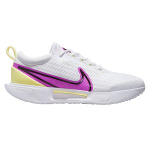 Tênis Zoom Court Pro Branco e Violeta - Nike
