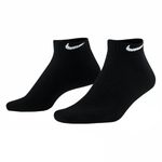 meia-Everyday-Cush-Low-Cano-Curto-nike-preta-frente