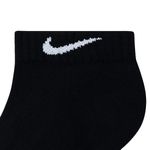 meia-Everyday-Cush-Low-Cano-Curto-nike-preta-logo