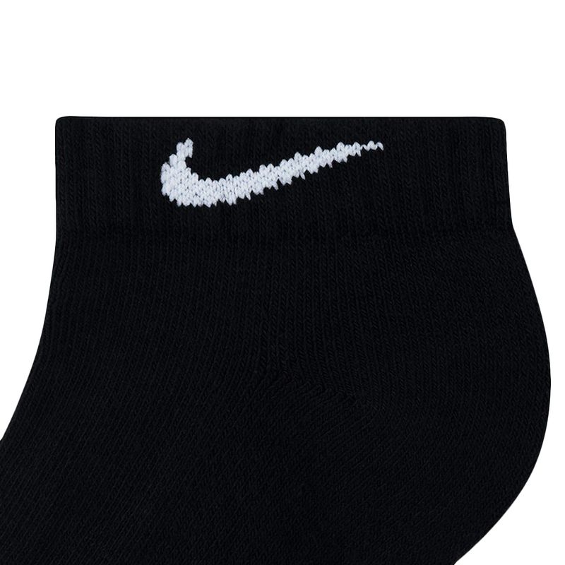 meia-Everyday-Cush-Low-Cano-Curto-nike-preta-logo