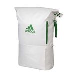 mochila-adidas-multigame-branca-verde-lateral