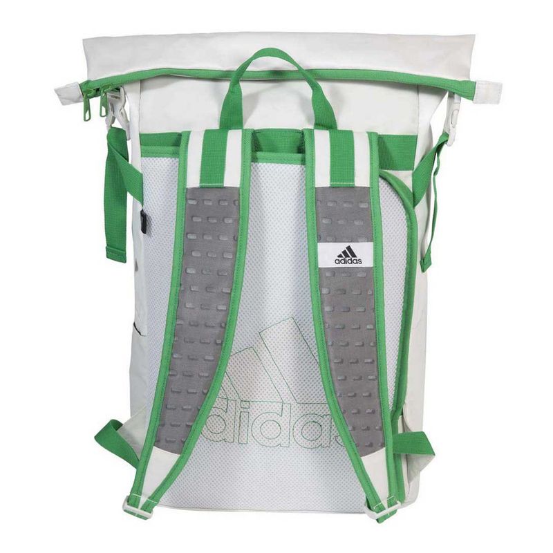 mochila-adidas-multigame-branca-verde-atras