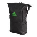 mochila-adidas-multigame-preto-verde-lateral