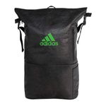 mochila-adidas-multigame-preto-verde-frente