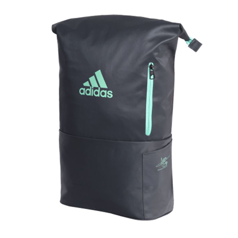 mochila-adidas-multigame-cinza-verd-laranja-lateral