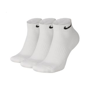 Meia Cano Curto Everyday Cushion 3P Branco (34-38) - Nike