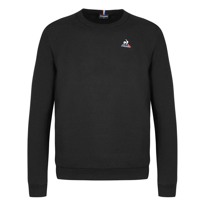 moletom-lecoq-ess-crew-sweat-preto-frente