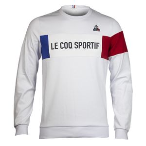 Moletom Tricolor Nº 1 Branco - Le Coq Sportif