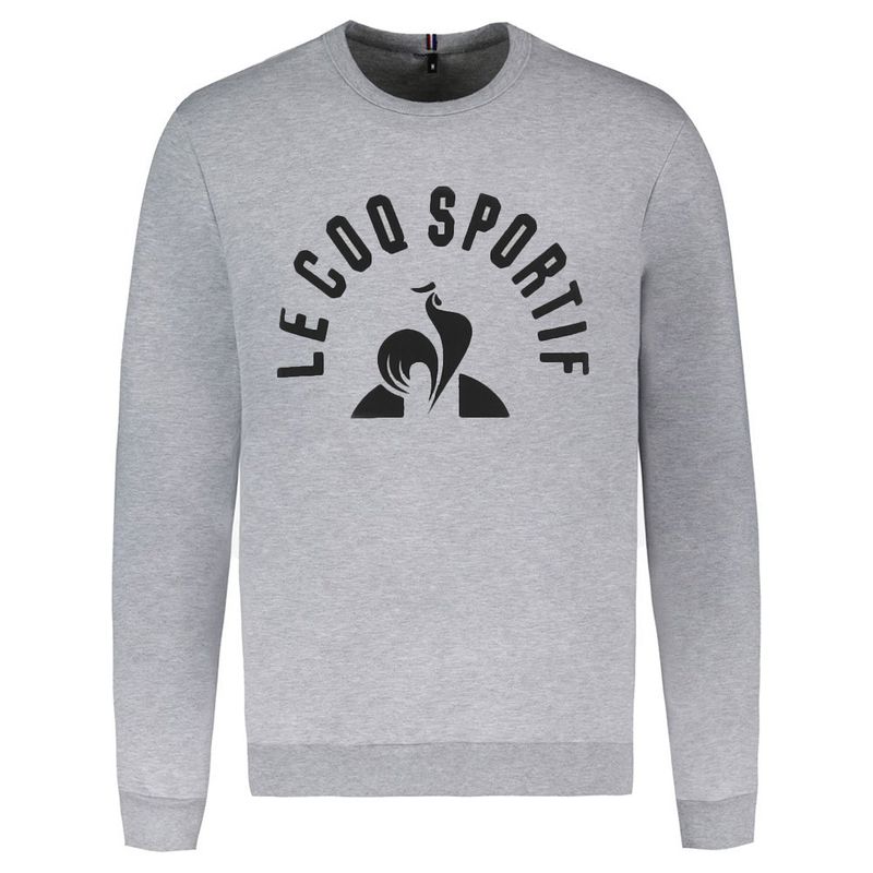 moletom-le-coq-ess-crew-arche-cinza-frente