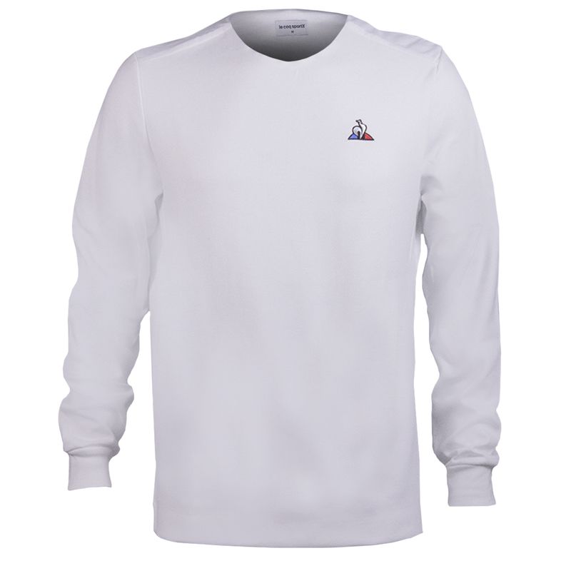 moletom-lecoq-ess-crew-sweat-n2-branco-frente