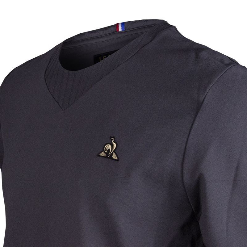 moletom-le-coq-d-or-crew-sweat-n1-cinza-lateral