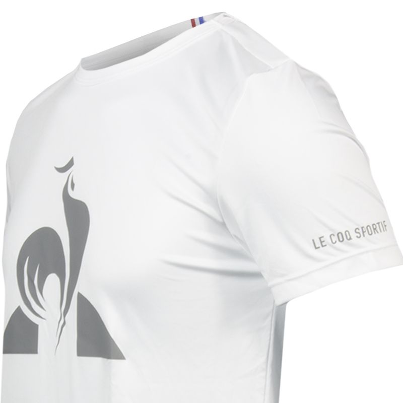 camiseta-le-coq-ts-logo-dry-branca-detalhes