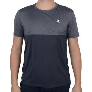 Camiseta TS 2B And Dry Preto e Cinza - Le Coq Sportif