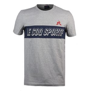 Camiseta Ess Bar A Tee Line SS Cinza - Le Coq Sportif